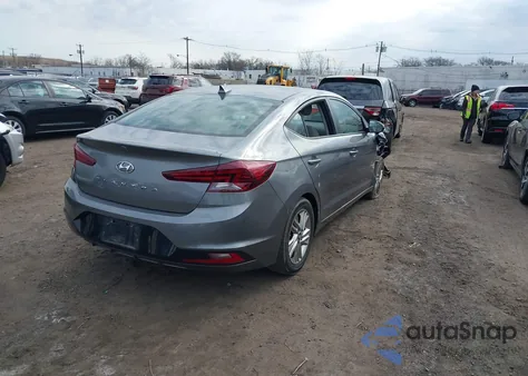 2019 Hyundai Elantra Sel из США, поврежденный, VIN 5NPD84LF7KH417770